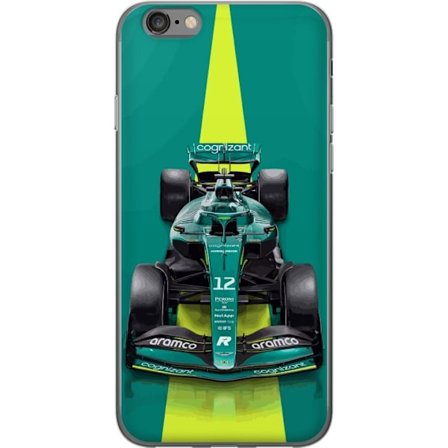 Kompatibelt Mobilskal till Apple Apple iPhone 6 Aston Martin Formel 1-bil i grön racingdesign med modern studiokänsla