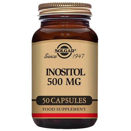 Solgar Inositol 500 mg 50 kaps., Helse & Madvarer, Kosttilskud, Øvrige Kosttilskud