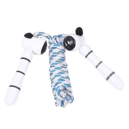 Justerbar Springtov Hoppetov til Børn og Voksne med Træhåndtag Flettet Tangle-Free Hoppetov til Sjov og Udendørs Fitness