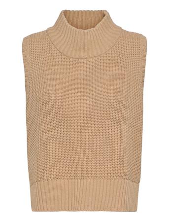 Cc Heart Knit Vest Beige Coster Copenhagen