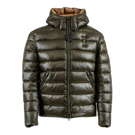 Blauer, Down Jackets Groen, Heren, Maat:L