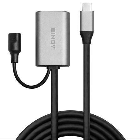 Lindy Active Extension Cable - USB type C-forlengelseskabel - 5 m