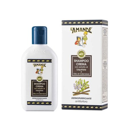 L'Amande Shampoo Crema Antiforfora Alla Liquirizia 200ml