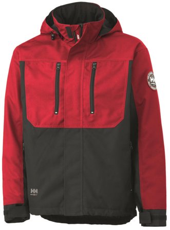 Helly Hansen Workwear Berg Jakke rød/svart Rød/Svart, Klær