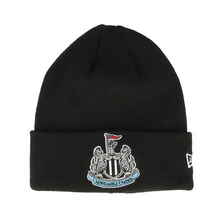New Era - Football Black cuff Beanie - Kids Newcastle United Core Beanie Black Cuff @ Hatstore