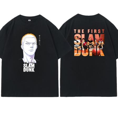 Tide Brand Dunking Master T-shirt för män F13 Black - G1 2XL