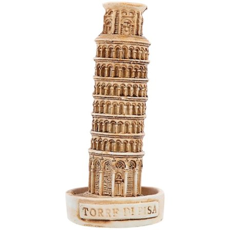 Falsk Tårn Modell Akvarium Tårn Ornament Harpiks Håndverk Dekor Landskapsarkitektur Tårn Statue