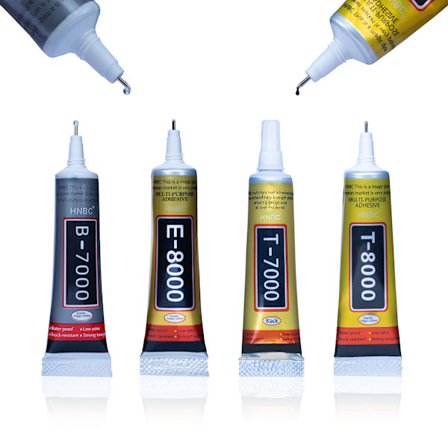 Universellt Limset T-8000 T-7000 B-7000 E-8000 – 4X110Ml | Stark Fästning | för Elektronik och Hantverk