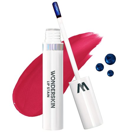 Wonderskin Wonder Blading Lip Stain Masque First Kiss (Cranberry), Makeup, Læber, Læbestift