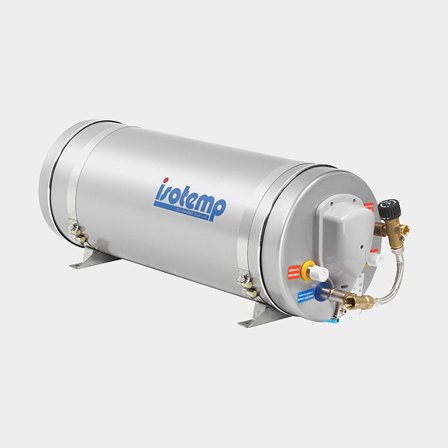 Calentador de agua para barco Isotemp Slim, 25 litros, 230 V, 750 W + kit de termostato mezclador