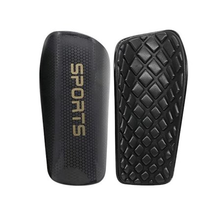 Football Shin Pads Fotbollsskydd SVART S black S