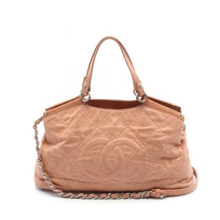 Chanel Vintage, Pre-owned Handbag Roze, Dames, Maat:ONE Size