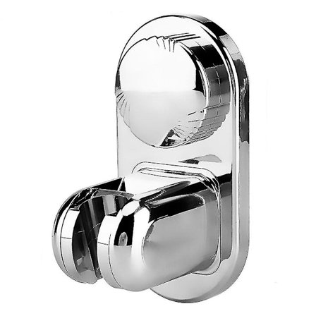 Dusjhodeholder med 5 justerbare vinkler, super sterk vakuumsugerkopp for håndholdt dusjbrakett