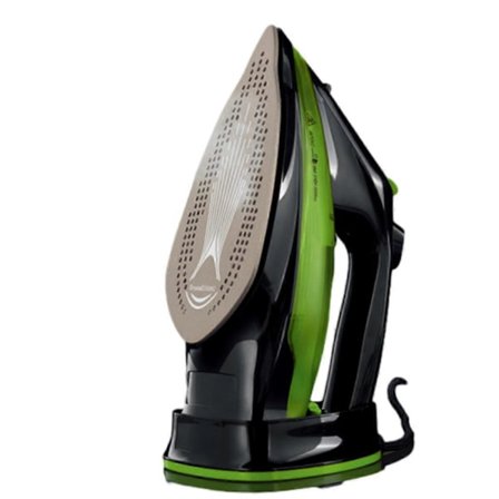 Uppladdningsbart Sladdlöst Ångstrykjärn 2400 Watt Anti-Dropp Non-Stick Strykjärn med Stryksula