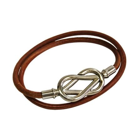 Hermès Vintage Pre-owned Atame brun, Dam Vintage Smycken, Dam, Storlek: ONE SIZE