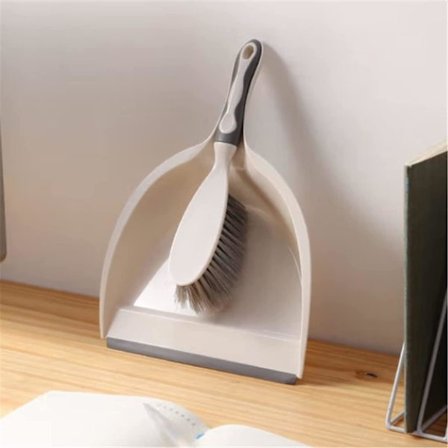Borste och sopskyffel Mini bordssopborste Mini borste och sopskyffel set Handhållen kombinationsborste