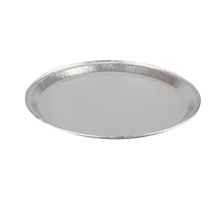 50 st Aluminiumfolie Pizza Bricka Pajform Rund Ugn Catering BBQ Brickor Stor