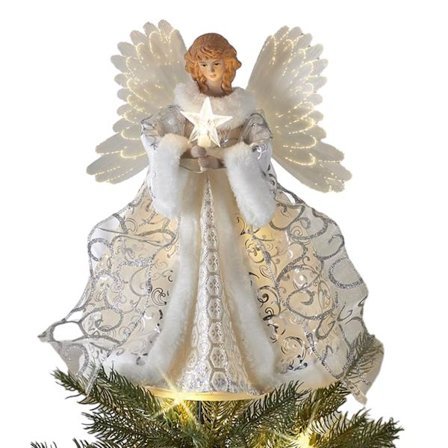 3D joulukuusi enkelinukke koriste muoti kestävä koriste joulukuuseen