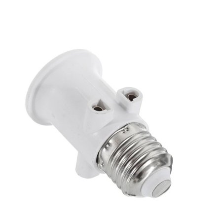 LED-lampa adapter belysningshållare sockel kontakt anslutningsdon tillbehör skruv ljus sockel konvertering för lampa