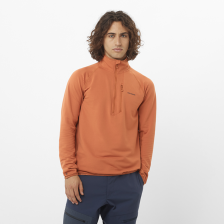 Salomon - Välikerrokset Vaatteet Sntial Lightwarm Hz M - Sierra