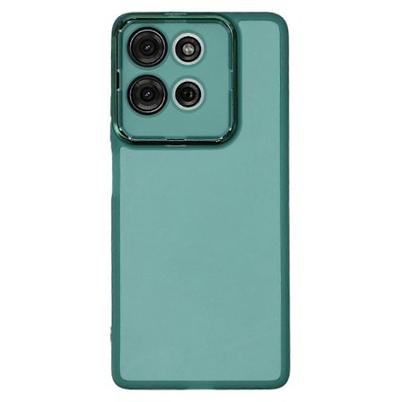 Til Motorola Moto G75 5G Etui Elektropletteret Kamera Ramme TPU Telefon Cover