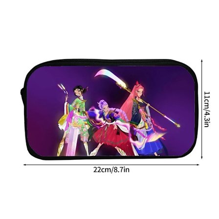 Kpop Demon Hunters Penalhus Stor Kapacitet Pige Dreng Penalhus Studenter Skole Penalhus Kpop Penboks Taske Skolematerialer-FM-