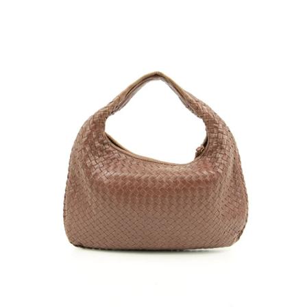 Bottega Veneta Vintage Pre-owned Plast skuldertasker Brun, Dame Vintage Tasker, Størrelse: ONE Size