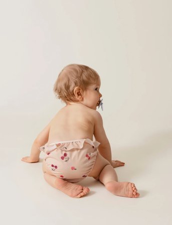 Imse Vimse Swim Diaper S 6-8 Kg, Cherry Frill - Pink - S 6-8KG