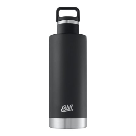 Esbit Sculptor Stainless Steel Insulated Bottle 1000ml flasks Black 1L