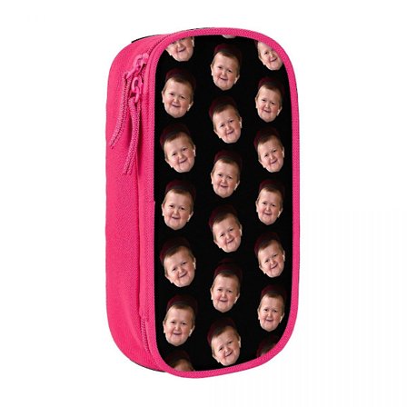 Hasbulla Magomedov Mönster Lilla Khabib Pennfodral Mode Pennhållare Väska Barn Stor Förvaring Studenter Skolpresenter Pennfodral