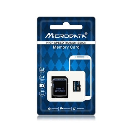 Micro SD / TF Hukommelseskort 32GB + SD Adapter