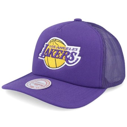 Mitchell & Ness - NBA Lila trucker Keps - Los Angeles Lakers Evergreen Purple Trucker @ Hatstore
