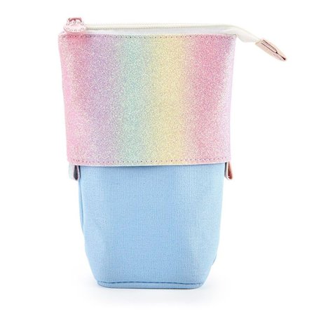 Søt regnbue blyantveske, skolesaker