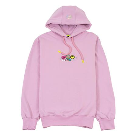 Barrow, Hoodie with Print Różowy, Mężczyzna, Rozmiar: M