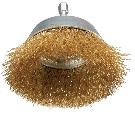 Makita D-73639 Stålbørste 1/4", 4 500 min−¹ 75 mm, Maskintilbehør & forbruk