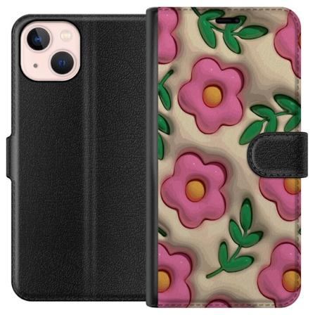 Apple iPhone 13 Lommeboketui Boblende Blomster
