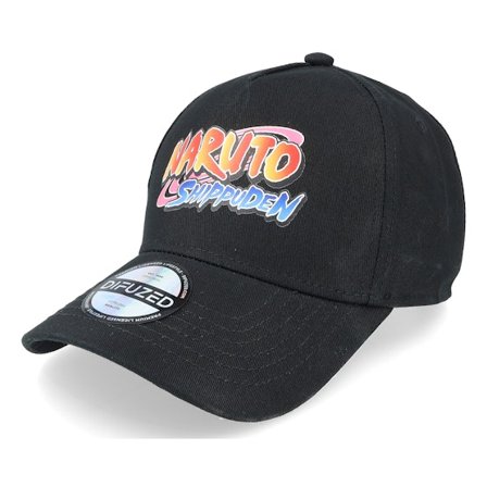 Difuzed - Preto adjustable Boné - Naruto Shippuden Men's Cap Black Adjustable @ Hatstore