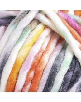 Garn Merino Mega 100g Multi - Svarta Fåret