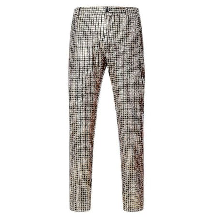 Herr Night Club Metalliska Guldbyxor