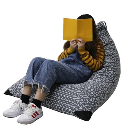 Dyreoppbevaringssekk i bønneposeform, oppbevaringssekk i bønneposeform, komfortabel for barn