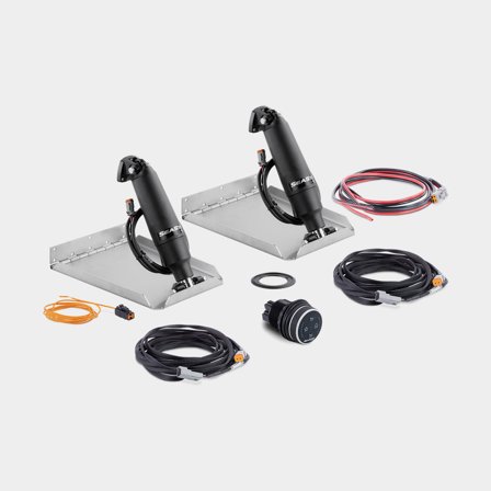 Elektrisch trimvlakkit Dometic Seastar Standard Trim Tab System, 12 x 12" (30 x 30 cm), voor boten van 18 - 32 voet (5.5 - 9.5 m), 12 V, roestvrij 