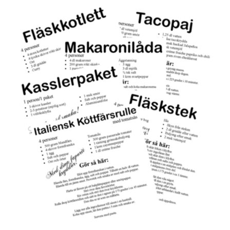 Enkelt och gott i ugnen Kakeldekor Recept