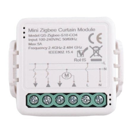 Tuya Smart Gardin Switch Modul til Rullegardin Elektrisk Motor Smart Life APP Fjernbetjening