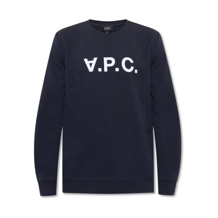 A.p.c. - Tröjor - Blå - Herr - Storlek: Xl, Herr, Storlek: XL