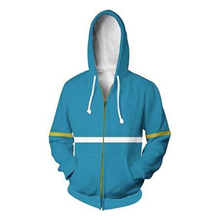 Stranger Things Max Mayfield -huppari | Vaaleansininen raidallinen collegepaita | 80-luvun inspiroima tyyli WB2114 XXL WB2114 XXL