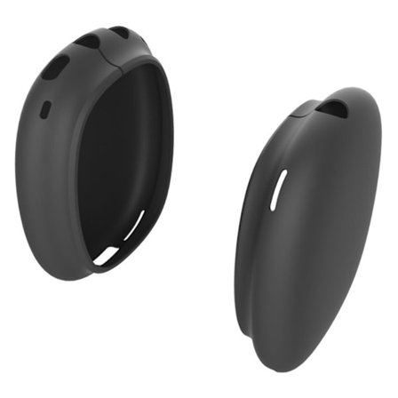 Airpods Max enkelt silikonecover - Sort