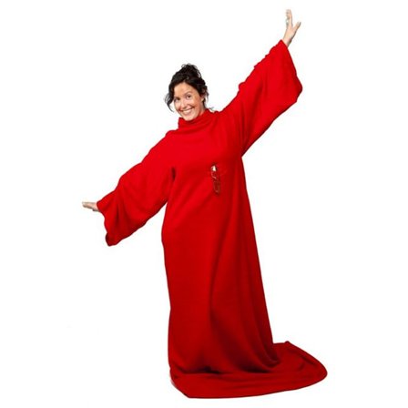 Snug Rug Cosy Filt Med Armar Punainen