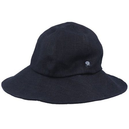 CTH Ericson - Svart bucket Hatt - Doris Linen Black Bucket @ Hatstore