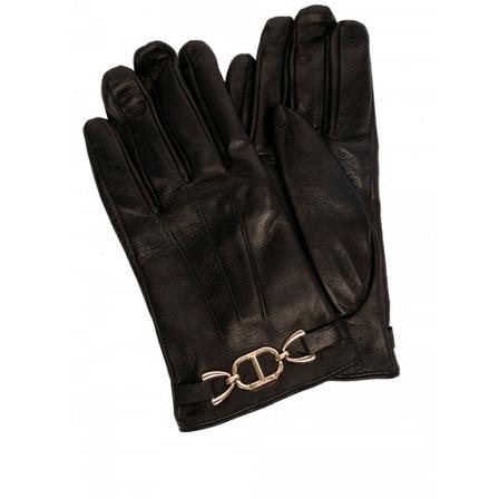 Twinset Gloves Sort, Dame Handsker
