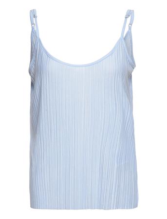 Viplisa Singlet/Vol T-shirts & Tops Sleeveless Blå Vila